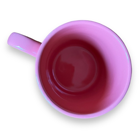 Fringe Studio Overactive Imagination Pink Mug Gold Deco Script - Picture 6 of 10